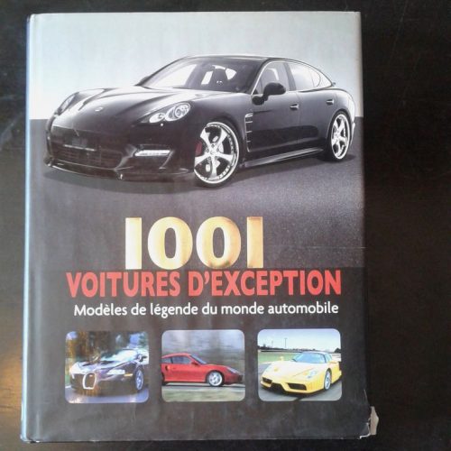 1001 Voitures d'exception livre