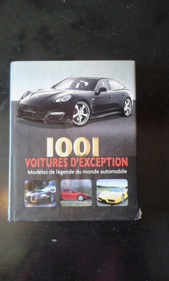 1001 Voitures d'exception livre