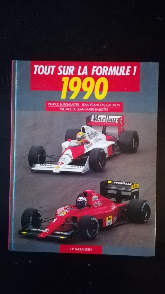 Formule 1 1990 livre